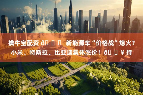 擒牛宝配资 📈 新能源车“价格战”熄火？小米、特斯拉、比亚迪集体涨价！🔥 持